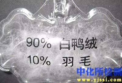 含絨量檢測